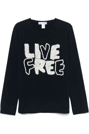 Comme des Garçons X Fred Perry Live Free jumper