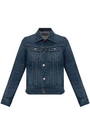 Tom Ford Logo-patch denim jacket