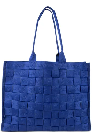 Supreme Jacquard woven tote bag