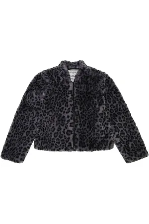 Zadig & Voltaire Leopard print faux fur jacket