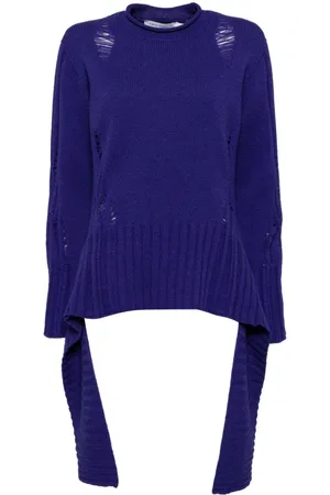 SIMONA CORSELLINI Drop-stitched jumper
