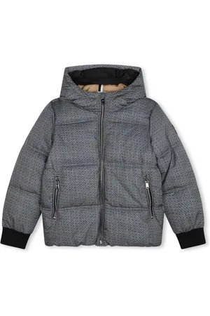 HUGO BOSS Check puffer jacket