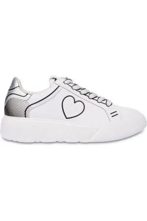 Moschino Logo-patch sneakers