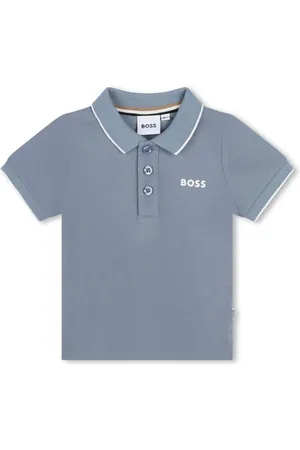 HUGO BOSS Printed cotton polo shirt