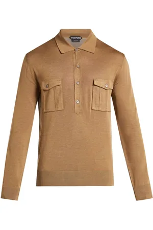 Tom Ford Long-sleeve polo shirt