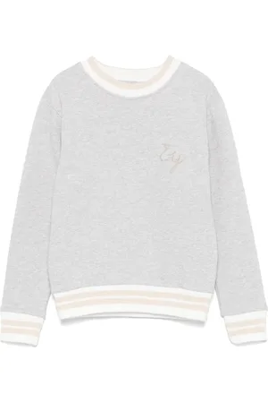 ELEVENTY Logo-embroidered sweater