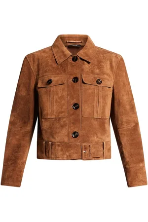 Tom Ford Cropped suede jacket
