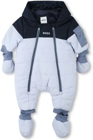 HUGO BOSS Printed padded snowsuit