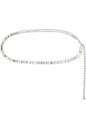 Patrizia Pepe Crystal-embellished belt