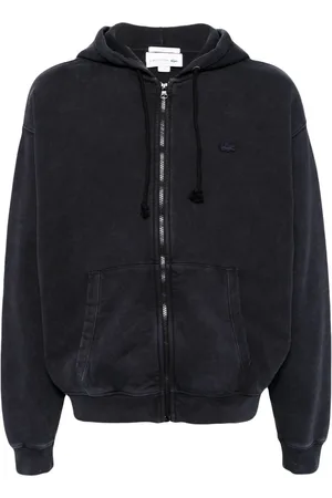 Lacoste Logo-patched hooded jacket