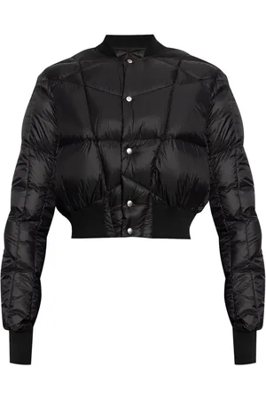 Rick Owens Press-stud cropped down jacket