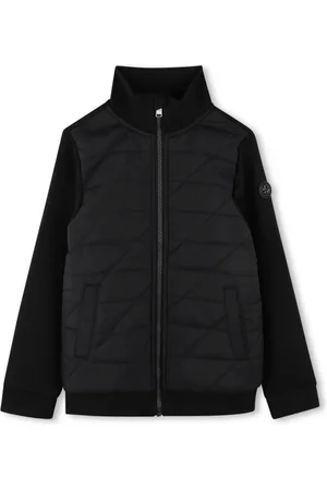 HUGO BOSS Monogram zip-up jacket