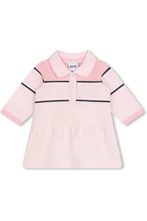 HUGO BOSS Logo-embroidered polo dress