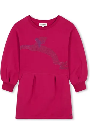 Lanvin Animal-motif jumper dress