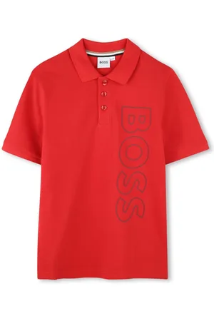 HUGO BOSS Logo-print polo shirt
