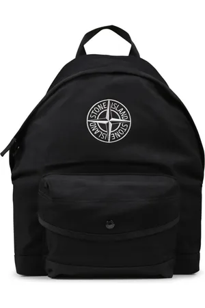 Stone Island Compass-embroidered backpack