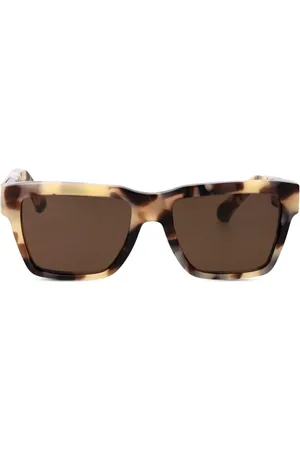 Dolce & Gabbana Tortoiseshell-effect geometric-frame sunglasses
