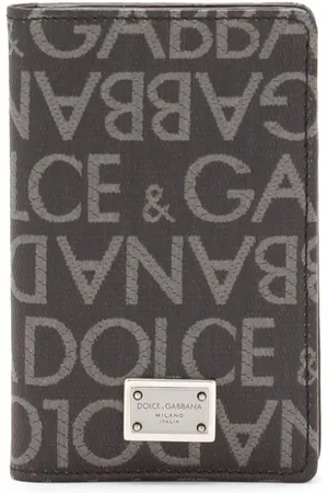 Dolce & Gabbana Logo-plaque logo-print wallet