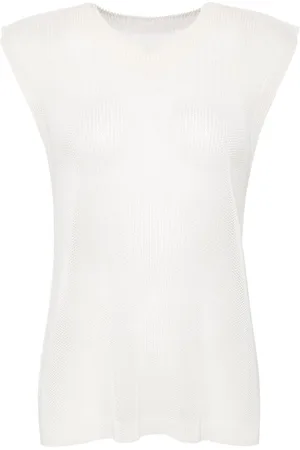 PLEATS PLEASE ISSEY MIYAKE Tatami July tank top