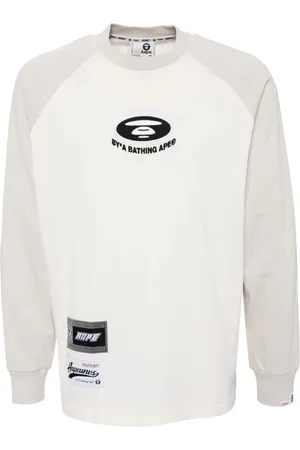 A Bathing Ape Moonface logo T-shirt