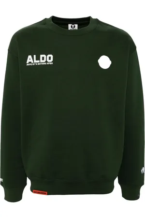 A Bathing Ape Logo crew neck sweatshirt