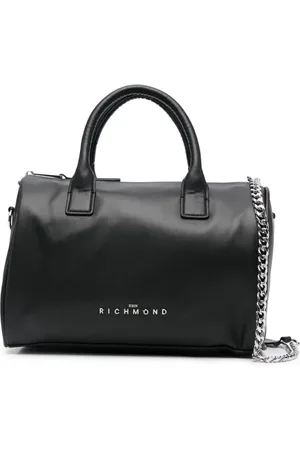 John Richmond Logo-lettering tote bag