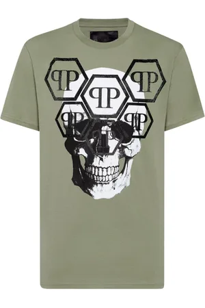 Philipp Plein SS Stones Skull t-shirt