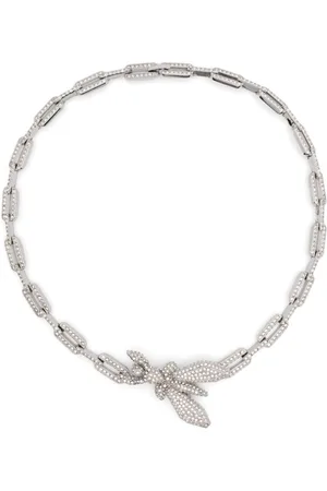 Patrizia Pepe Rhinestone-embellished necklace