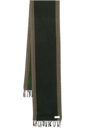 Universal Works Herringbone-pattern scarf
