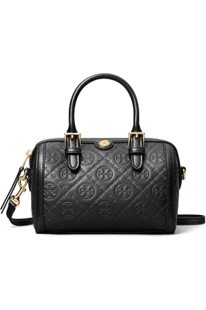 Tory Burch Petite T Monogram barrel bag