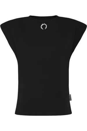 Philipp Plein Ring-embellished padded tank top