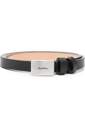 Max Mara Logo-engraved belt