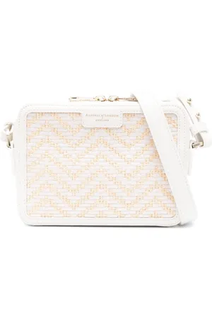 ASPINAL OF LONDON Raffia cross body bag