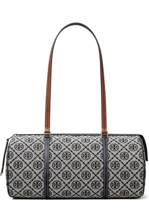 Tory Burch T Monogram barrel bag