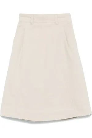MARGARET HOWELL Twill-weave midi skirt