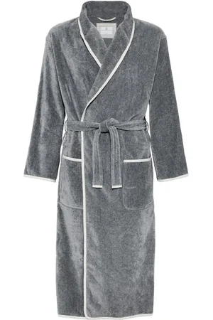 Brunello Cucinelli Logo-embroidered bathrobe