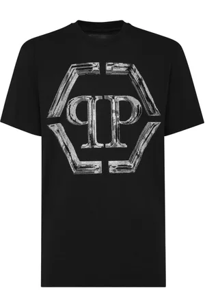 Philipp Plein SS Strass Hexagon T-shirt