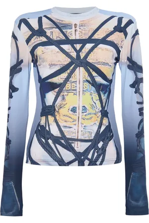 Y / PROJECT Geometric print t-shirt