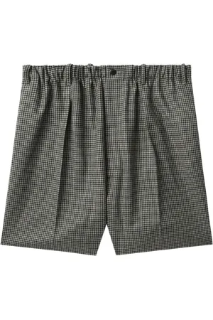 Random Identities Houndstooth tailored shorts
