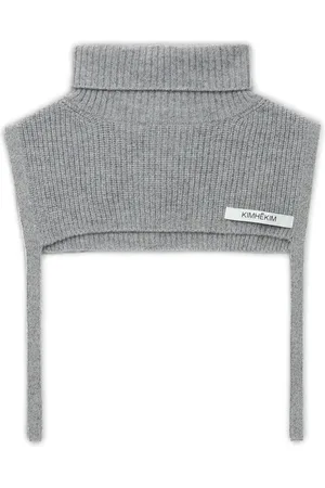 KIMHEKIM Logo-appliqué roll-neck scarf