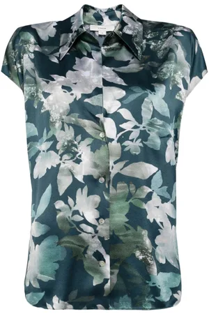 Vince Floral-printed shirt