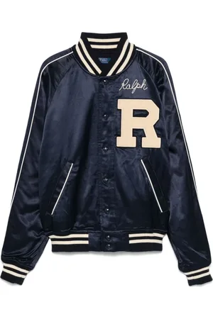 Ralph Lauren Logo-patch bomber jacket