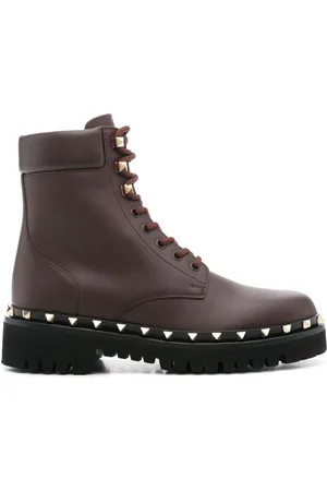 VALENTINO GARAVANI Rockstud 50mm combat boots