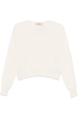 Twin-Set Crew-neck cashmere sweater