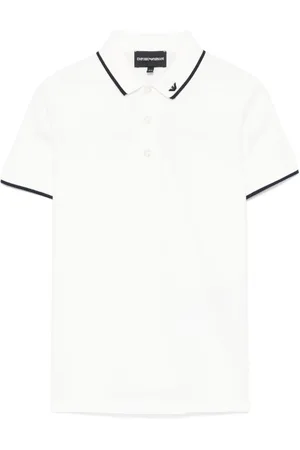 Emporio Armani Logo-embroidered polo shirt