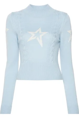 Perfect Moment Cable-knit star sweater