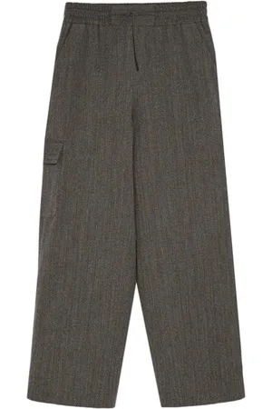 YVES SALOMON Drawstring cargo trousers