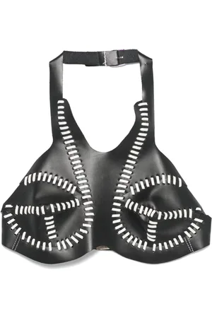 Manokhi Leather top