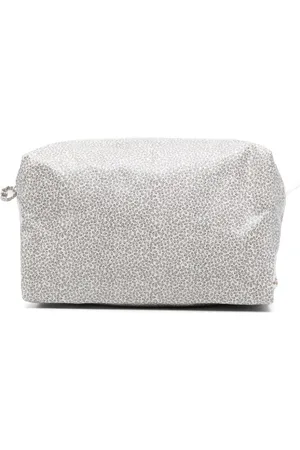 BONPOINT Leaf-print wash bag