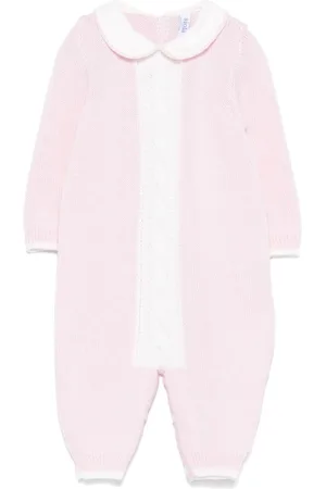 SIOLA Cable knit-detailed romper